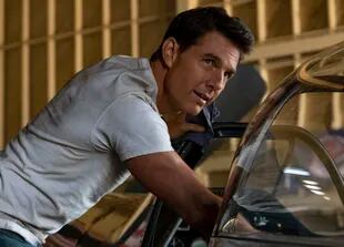 Tom Cruise en el papel del capitán Pete Mitchell, en Top Gun: Maverick