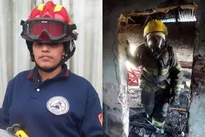 Es bombera voluntaria y vio cómo un techo aplastaba a sus compañeros: “Hay situaciones que duelen y no se olvidan”