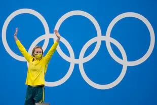 La australiana Ariarne Titmus también se impuso en los 200 metros libres en Tokio 2020