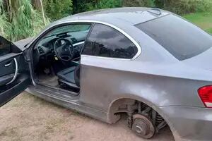 Preocupación por Brian Fernández: encontraron su auto de alta gama vandalizado