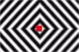 La ilusión óptica que deja a todos confundidos: ¿qué pasa con el cuadrado rojo?