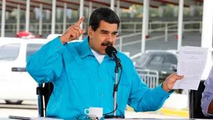 Nicolás Maduro encabezó el festejo bolivariano del centenario de la revolución comunista