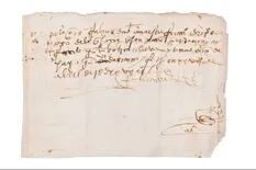 El FBI recupera un documento de 1527 del conquistador Hernán Cortés que estaba por subastarse