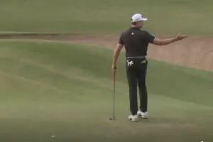 Golf: le hizo perder el Abierto, pero después tuvo un gesto con el espectador