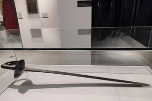 Una espada española que trajeron los conquistadores