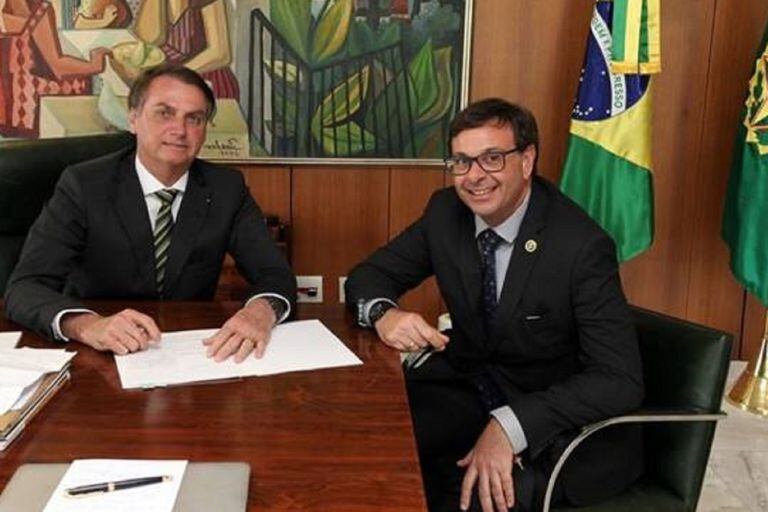 Gilson Machado Neto, el presidente de Embratur, que publicó un polémico meme de Bolsonaro en medio de la crisis sanitaria en Brasil por el coronavirus