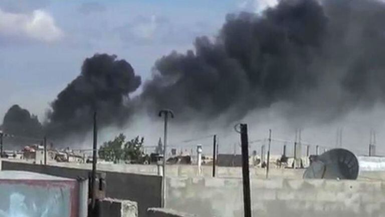 Aviones rusos profundizaron sus ataques aéreos en Siria
