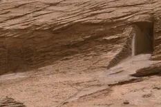 Un robot de la NASA compartió la imagen de una puerta en Marte