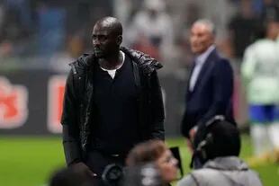 ARCHIVO - El técnico de Ghana Otto Addo durante el amistoso contra Brasil en Le Havre, Francia, el 23 de septimbre de 2022. (AP Foto/Christophe Ena, File)