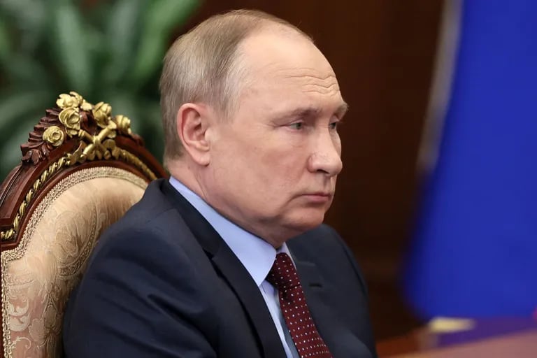El presidente Vladimir Putin, en el Kremlin