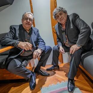Rubén "Cacho" Deicas y Marcos Camino pasaron por el estudio de Los Mammones