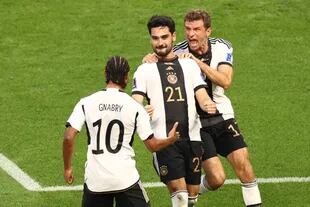 Ilkay Gundogan convirtió el único gol de Alemania hasta el momento en la Copa del Mundo