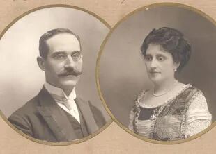 Claro Cornelio Dassen y su esposa Elisa Morales Claudeville.