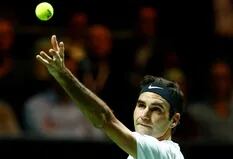 Federer será el N° 1, pero llegó a la final de Rotterdam y quiere otro título