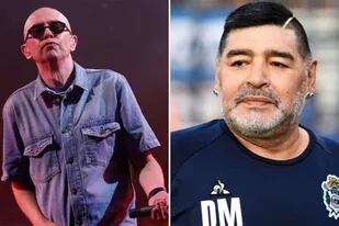 En las redes: el emotivo video de Diego Maradona con la nueva canción de Indio Solari