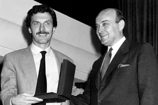 Mauricio Macri y Domingo Cavallo, en 1983