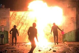 Disturbios anoche en Belfast, la capital de Irlanda del Norte