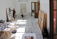 La casa porteña del pintor holandés Pat Andrea y su familia de artistas
