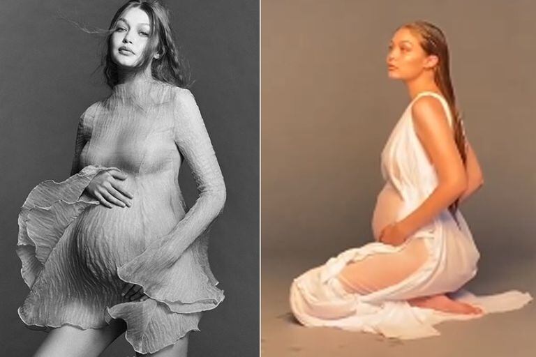 Furor: Gigi Hadid compartió las primeras fotos embarazada y estallaron las redes