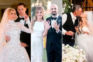 Todas las bodas de los famosos en 2021, desde Abel Pintos a Paris Hilton