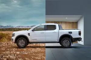 Ford presentó una versión híbrida enchufable de su pick up Ranger