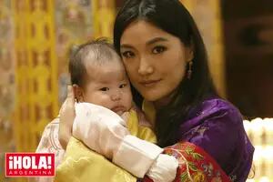 Los reyes de Bután presentaron a su hija de tres meses y revelaron su nombre lleno de significados