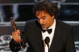 Alejandro González Iñárritu, feliz con el premio a mejor director