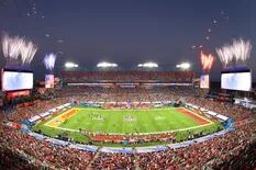 Super Bowl: la final entre Chiefs y Buccaneers con miles de hinchas... de cartón