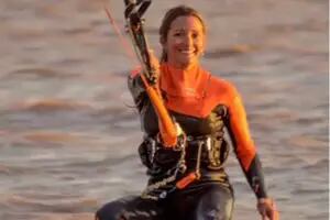Quién es Victoria Pardo, la turista que desapareció mientras practicaba kitesurf