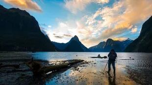 Un paisaje en Nueva Zelanda, el país oceánico de unos 5 millones de habitantes