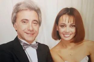 Con Juan Alberto Mateyko, con quien estuvo casada 21 años. 