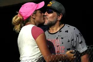 Diego Maradona y Rocio Oliva fueron pareja durante más de seis años