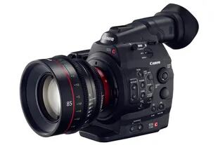 Una Canon EOS C500, capaz de grabar video en calidad 4K