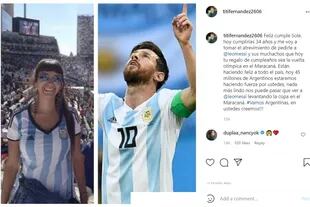El día que Tití Fernández le hizo un especial pedido a Lionel Messi en el día en que su hija Sole, quien murió en un accidente de tránsito en el Mundial de Brasil, hubiera cumplido años
