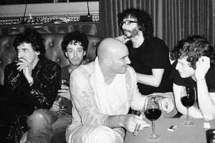 Rodeado de rock y algo más: Charly García, Gustavo Cerati, Fito Páez y Luis Ortega, en el 10° aniversario de Faena Buenos Aires