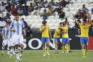 Argentina se retiró con una dura derrota ante Suecia