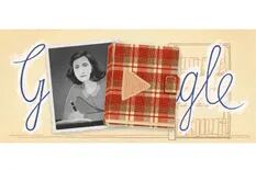 Google le rinde homenaje con un doodle interactivo, a 75 años de la publicación de su diario