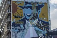 El mural de Carlos Páez Vilaró que representa a Buenos Aires cumple 30 años