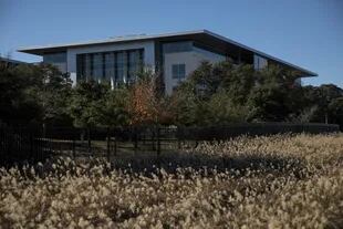 Una vista del campus de Apple en Austin, Texas