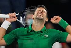 Novak Djokovic volvió al circuito después de tres meses y festejó en su debut en el torneo de Dubai