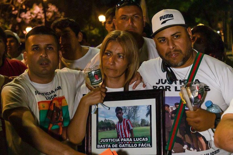 La familia de Lucas González reclama justicia