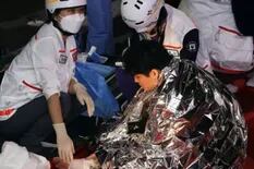 Las dramáticas imágenes de la estampida que provocó más de 150 muertos en Corea del Sur