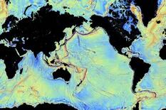 Así es el mapa del fondo marino que revela las profundidades de nuestro planeta