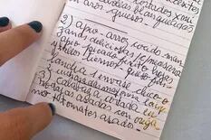 Se volvió vegetariana y su abuela le hizo un recetario escrito a mano de regalo