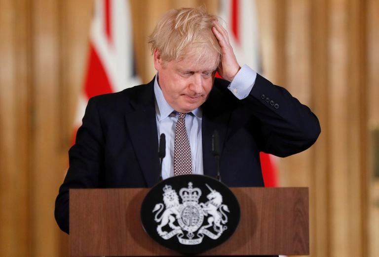 Cómo justificó Boris Johnson la fiesta en su residencia en pleno confinamiento