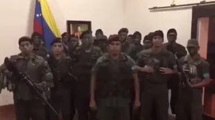 Un grupo militar se rebeló contra Maduro