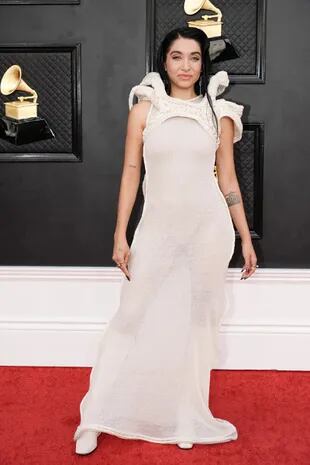 Emilia Velasco fue la diseñadora que realizó el vestido que utilizó María Becerra en la red carpet de los Grammys 2022