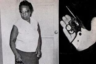 Bertha Franklin dijo que había disparado el revolver que mató a Cooke
