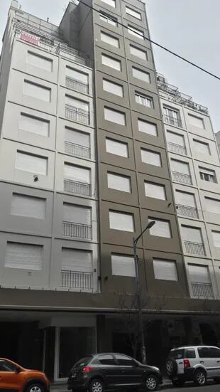 El edificio ubicado en Moreno 2254, en Mar del Plata, donde Picciochi trabajaba como encargado