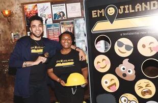 Los creadores de Emojiland, un musical que se estrenó en Broadway el 17 de julio, Día Internacional del Emoji